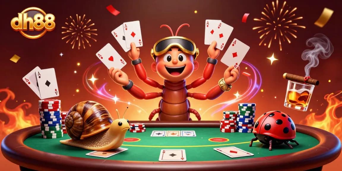 Experience the thrill of dh88 casino gaming with a vibrant dealer scene in 3D.