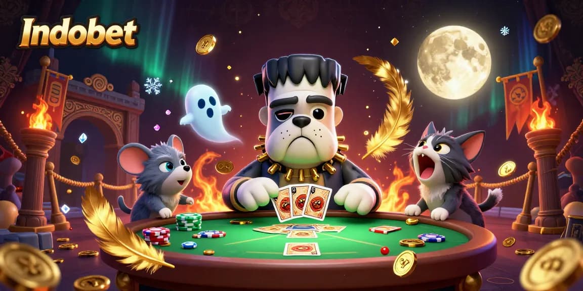 Indobet menyediakan pengalaman bermain kartu luar biasa dengan karakter unik di kasino digital.