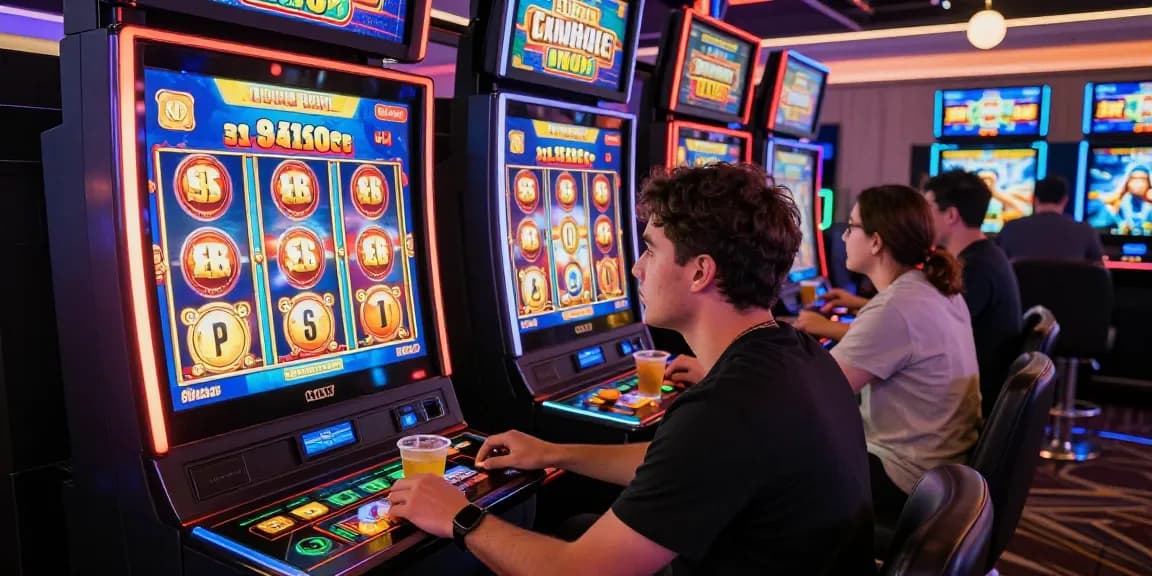 Pengalaman bermain slot gacor fujiwin88 di kasino digital dengan suasana yang menarik dan warna-warni.