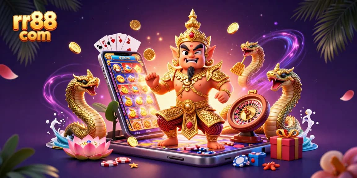 Win big at rr88 com with vibrant slot games and energetic casino characters!