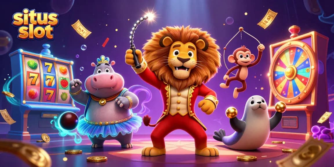 Engage with the exciting situs slot experience featuring vibrant characters and dynamic slot elements.