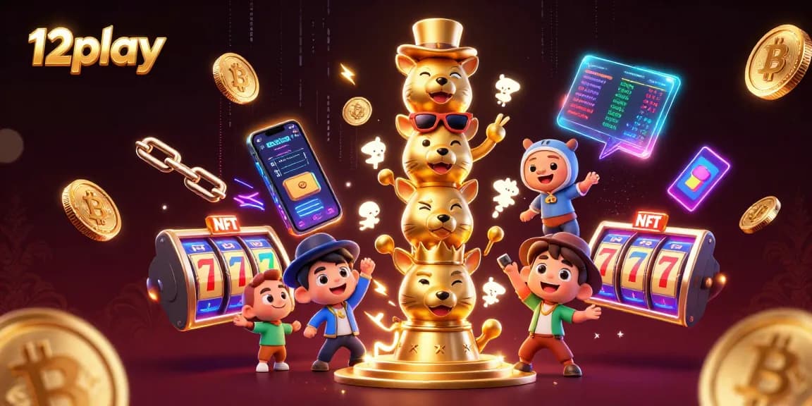 Experience thrilling moments with 12play as vibrant slot games and crypto elements enhance online gaming.