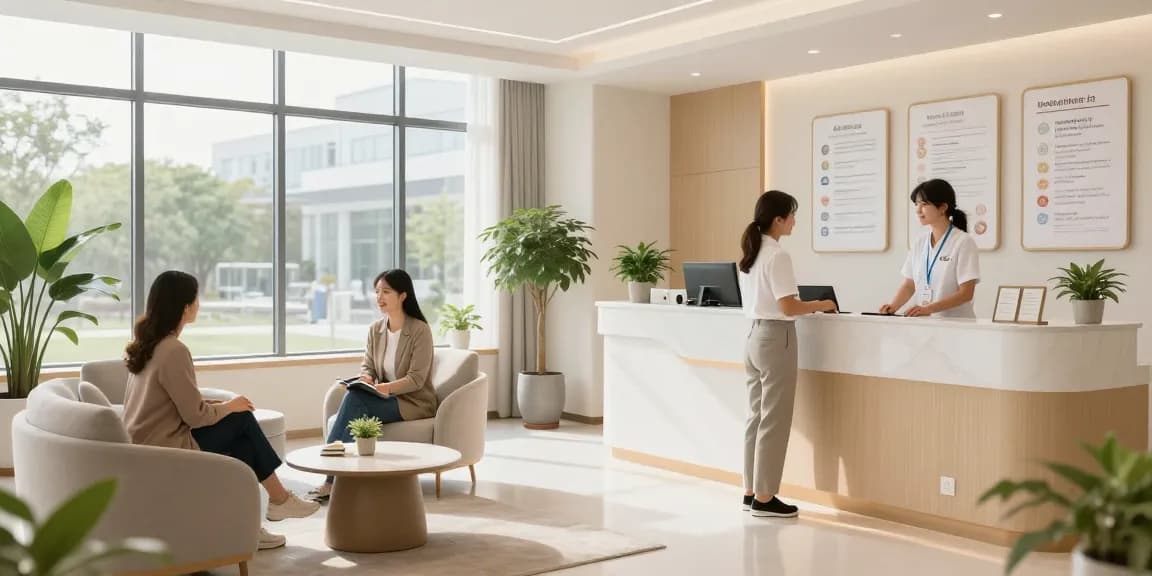 David Hoffmeister reviews in a compassionate healthcare setting focused on patient care and medical services.