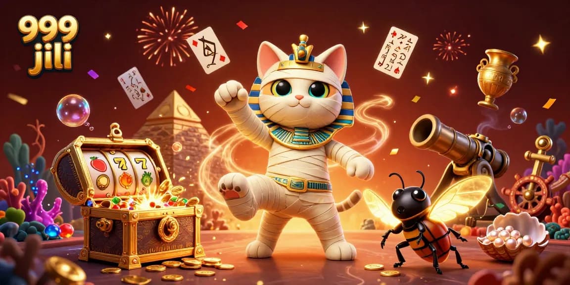 Engage in exhilarating gaming with 999 jili's vibrant casino scene, featuring thrilling slot visuals.