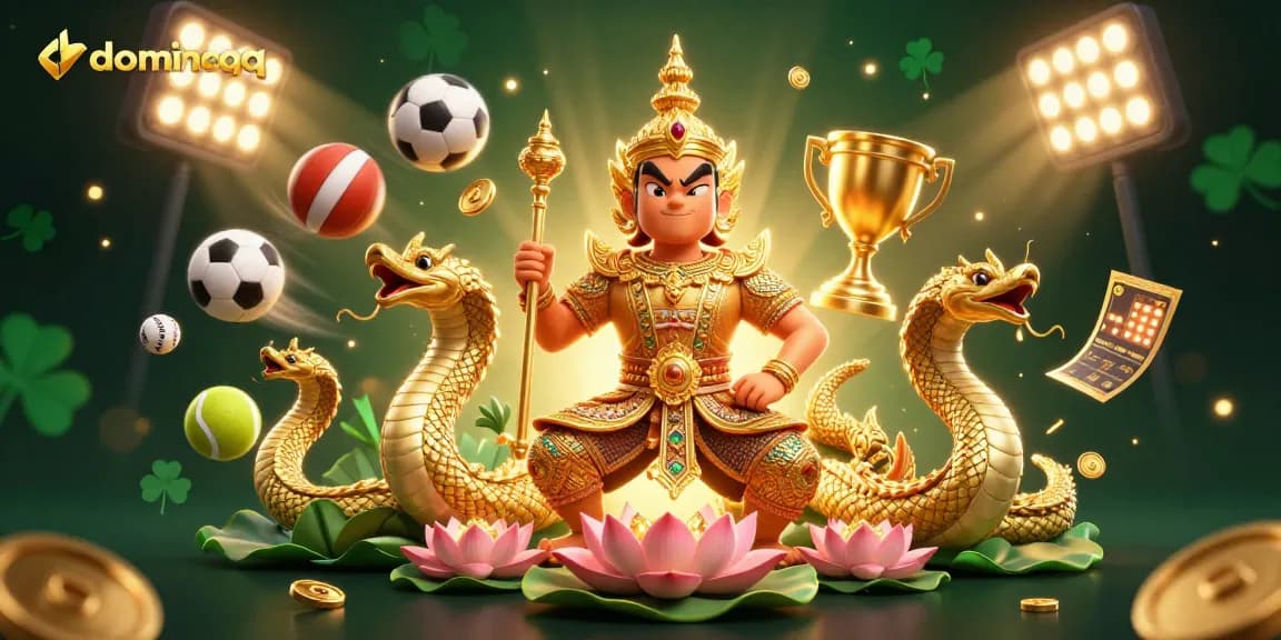 Experience the thrilling gameplay of dominoqq with dynamic sports elements and vibrant visuals.