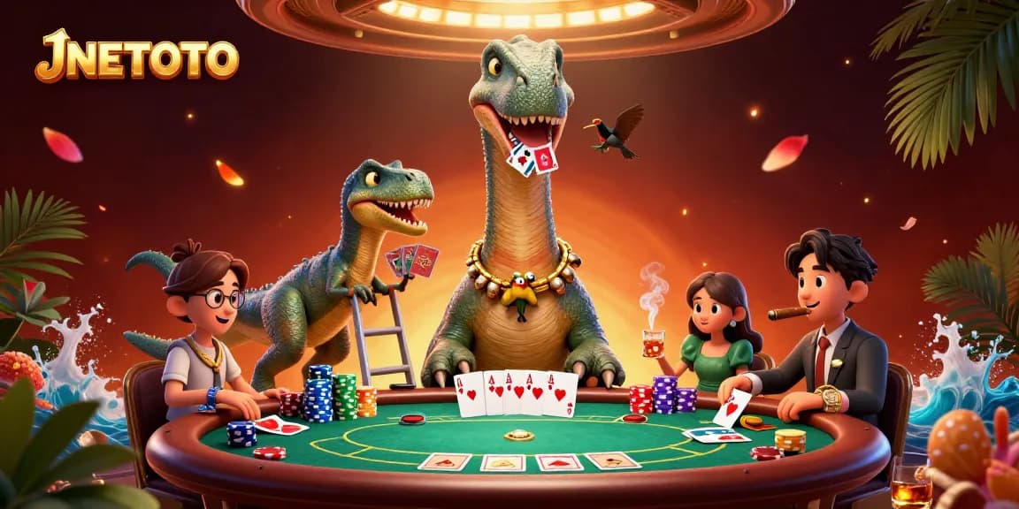 JNETOTO membawa Anda ke dunia permainan dengan brontosaurus unik di kasino, penuh semangat!