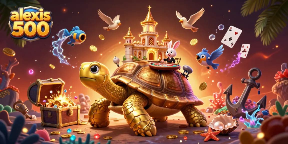 Experience exciting gaming at alexis 500 with vibrant casino elements and stunning visuals.