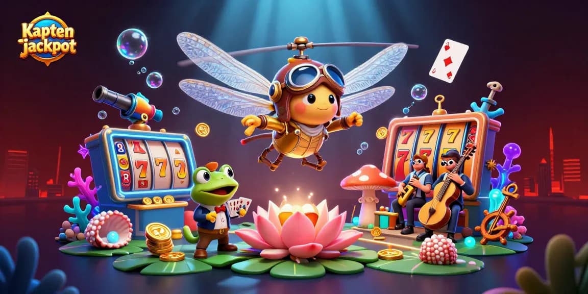 Experience thrilling jackpots with kaptenjackpot's vibrant casino scene full of excitement.