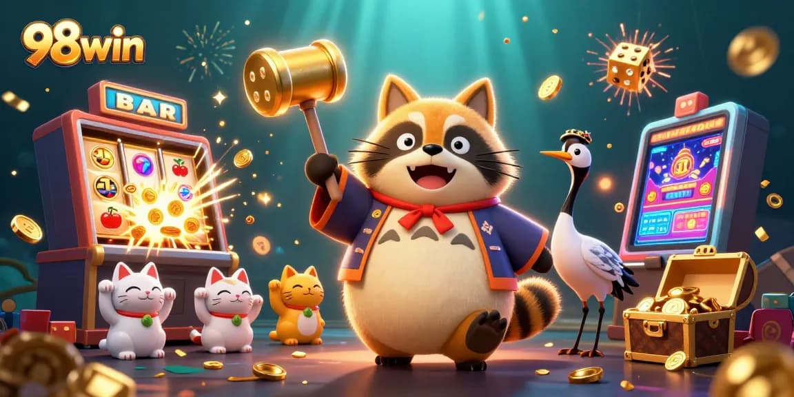 Spin to win your jackpot with 98win's exciting slot machines and charm of Japanese festival.
