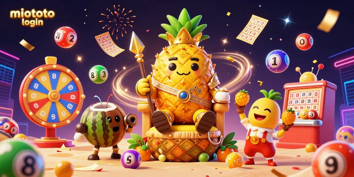 Experience the excitement of miototo login with vibrant lottery dynamics and engaging casino characters.