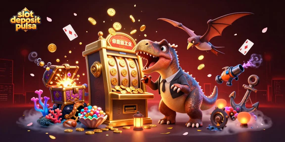 Raih kemenangan dengan slot deposit pulsa bersama agen terpercaya yang memberikan pengalaman permainan optimal.