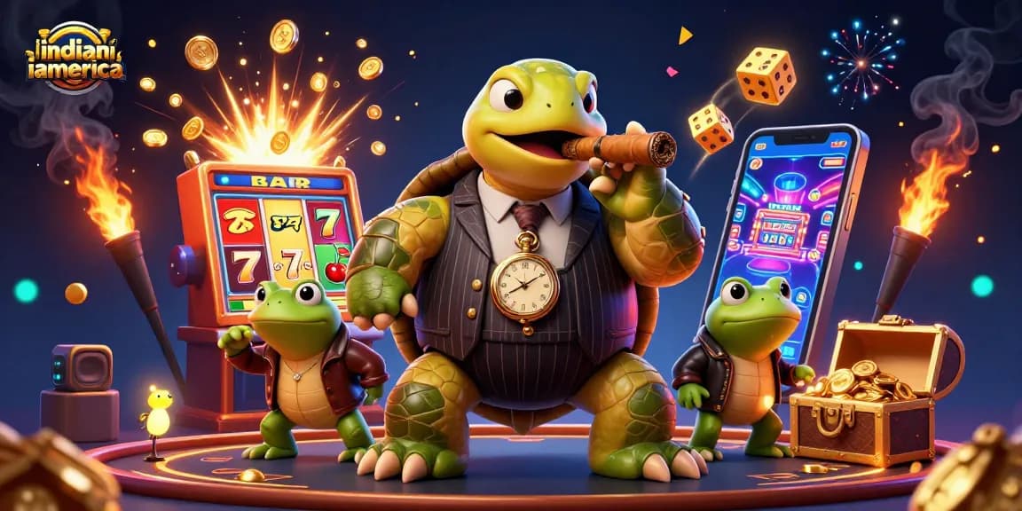 Win big at indianiamerica's online casino with dynamic 3D slot themes and exciting game elements!