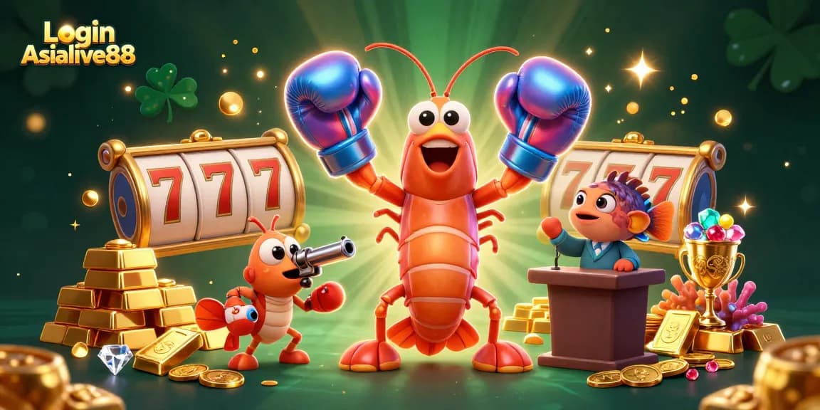 Experience thrilling wins with Login Asialive88 in a vibrant casino scene filled with jackpot riches.