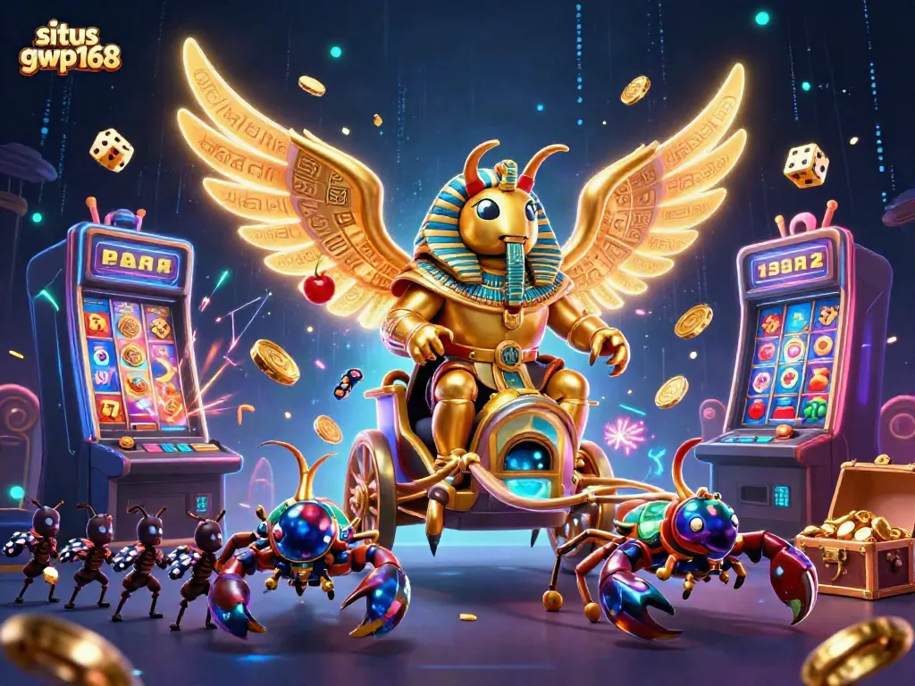 Bermain di situs gwp168 sambil mencari Scatter Emas dan jackpot besar.