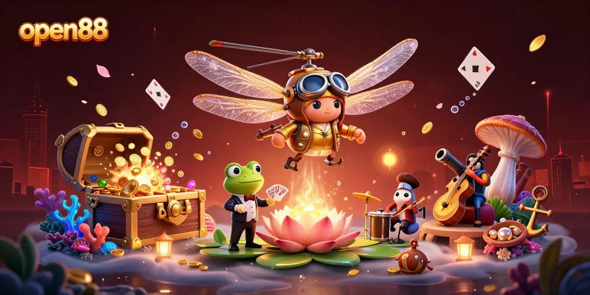 experience thrilling gameplay at open88 with vibrant casino action and engaging characters