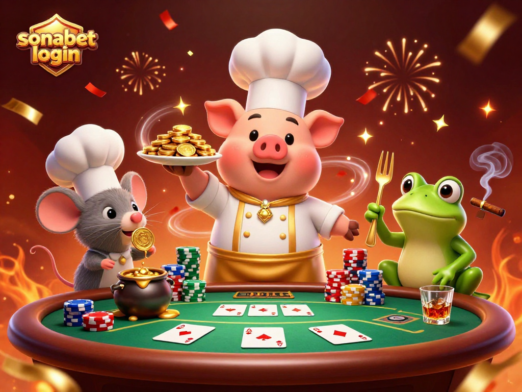 Elevate your gameplay with sonabet login, featuring gold coins and poker excitement.
