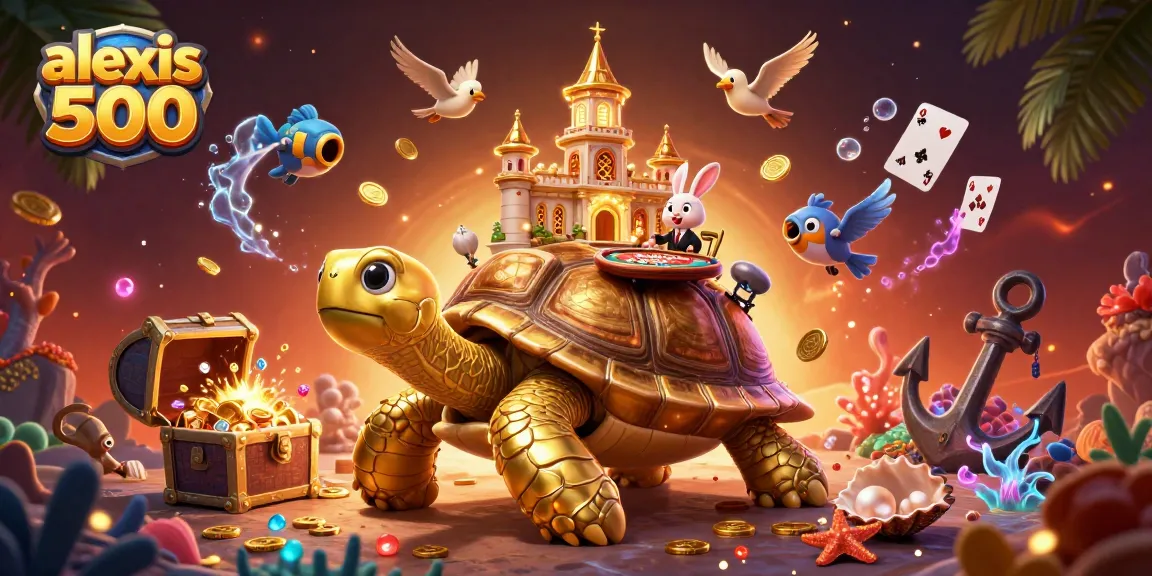 Experience exciting gaming at alexis 500 with vibrant casino elements and stunning visuals.
