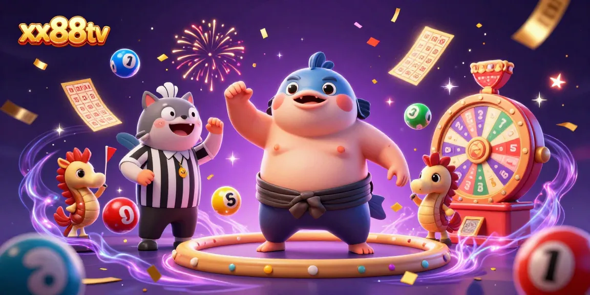 Win exciting lottery games with xx88tv in a vibrant underwater casino scene.