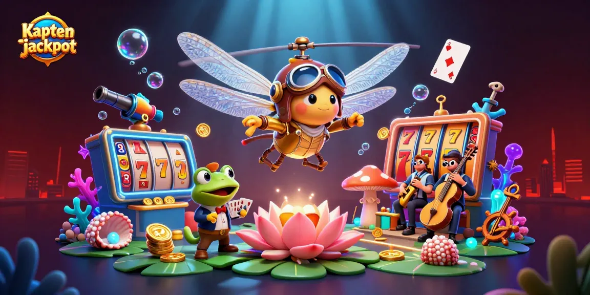Experience thrilling jackpots with kaptenjackpot's vibrant casino scene full of excitement.