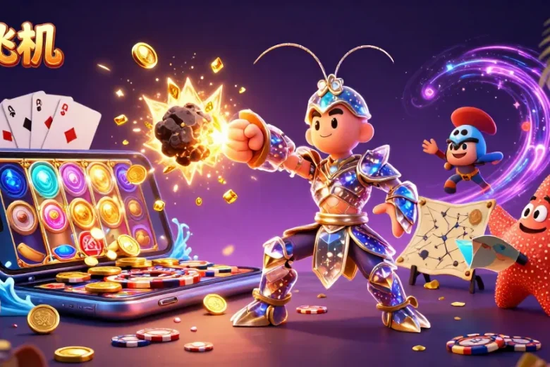 Experience thrilling gameplay with 纸飞机 as a samurai mantis shrimp navigates through casino treasures!